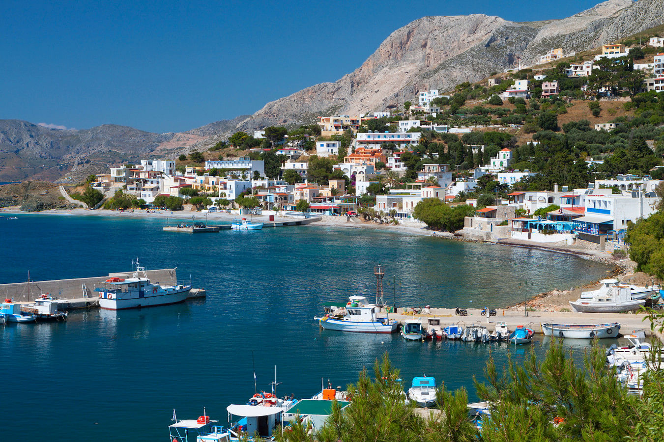 Lej en båd i Kalymnos