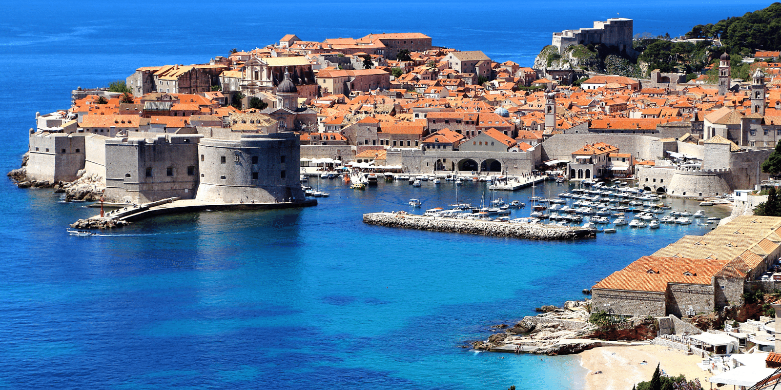 Hyr en båt i Zaton Dubrovnik