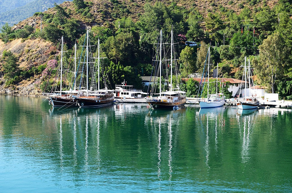 Hyr en båt i Turkiet