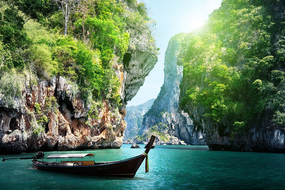 Lej en båd i Thailand