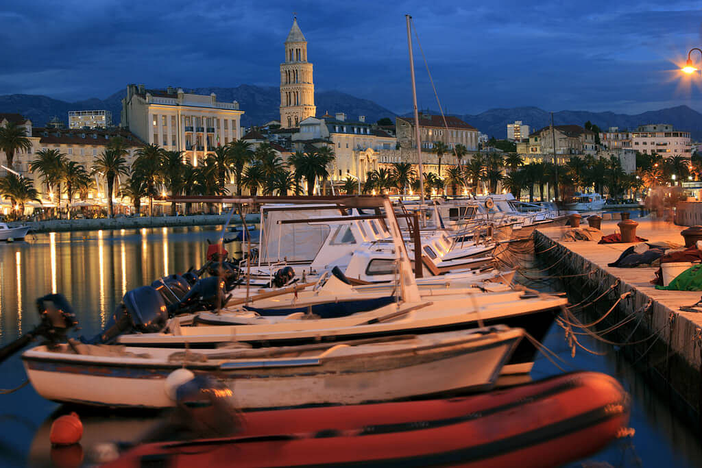 Lej en båd i Split
